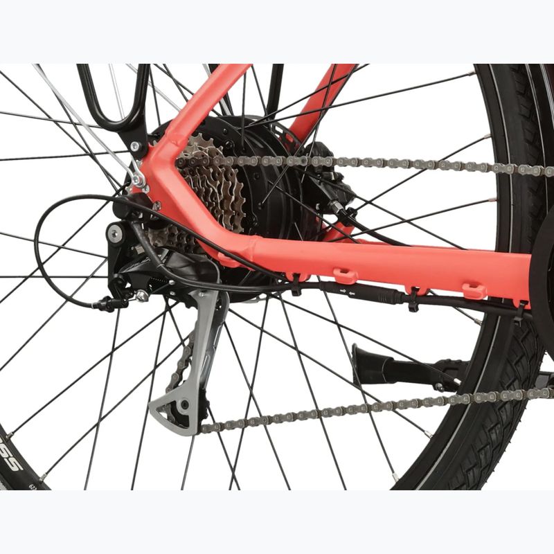 Elektrofahrrad KROSS Sentio Hybrid 2.0 el. 504 Wh coral/yellow/matte 9