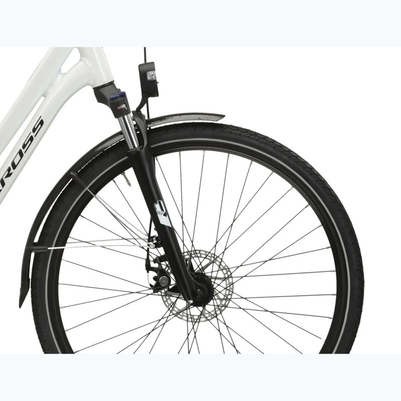 Elektrofahrrad KROSS Sentio Hybrid 1.0 el. 504 Wh pearl/black/gloss 7