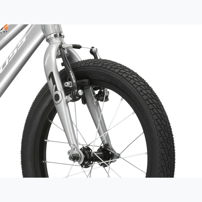 Kinderfahrrad KROSS Racer 4.0 silver/white/gloss 4