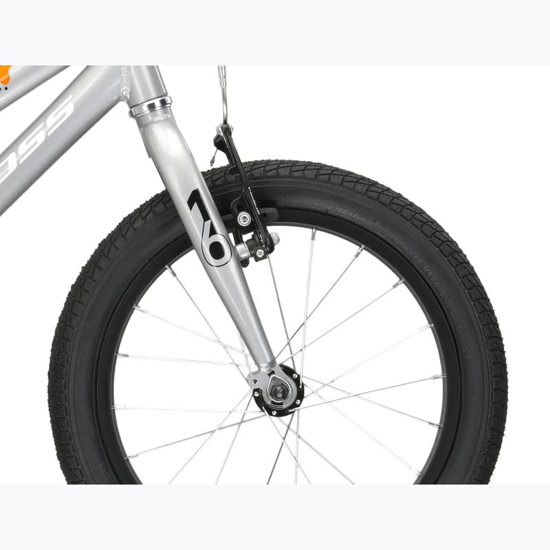 Kinderfahrrad KROSS Racer 4.0 silver/white/gloss 5