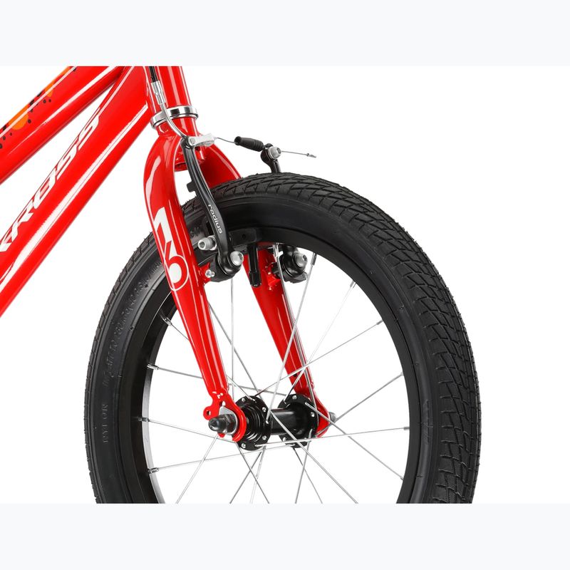 Kinderfahrrad KROSS Racer 3.0 red/orange/gloss 5
