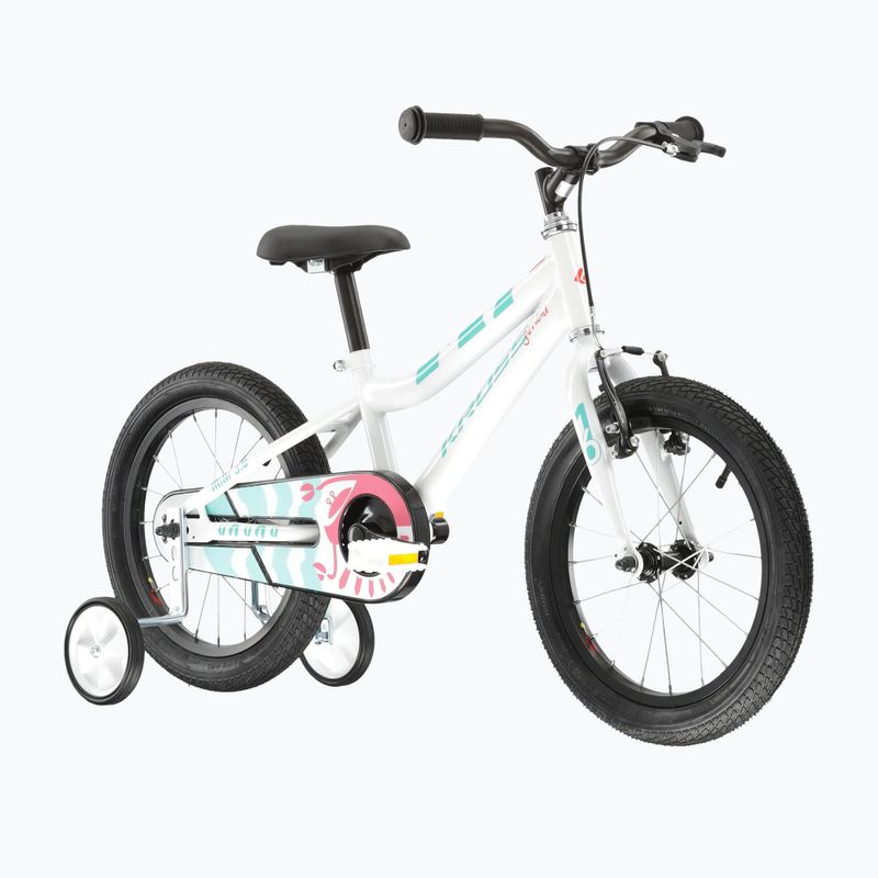 Kinderfahrrad KROSS Mini 3.0 white/mint/gloss 2