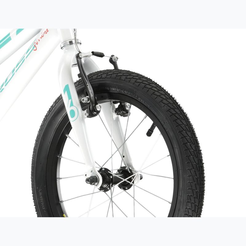 Kinderfahrrad KROSS Mini 3.0 white/mint/gloss 5