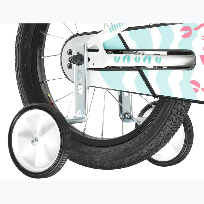 Kinderfahrrad KROSS Mini 3.0 white/mint/gloss 7
