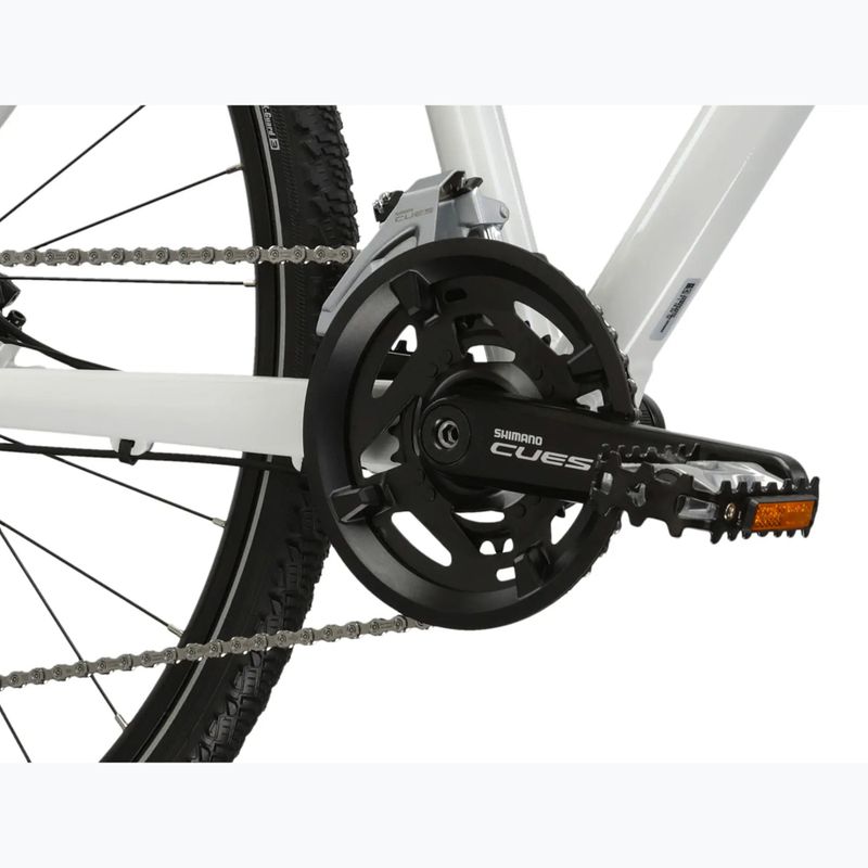 Crossbike Damen KROSS Evado 7.0 W Weiß/Türkis/Glanz 9