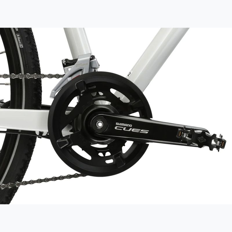 Crossbike Damen KROSS Evado 7.0 W Weiß/Türkis/Glanz 10