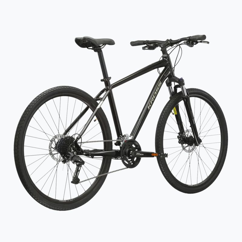 Crossbike KROSS Evado 5.0 Schwarz/Grün/Glanz 3