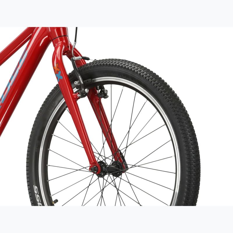 Kinderfahrrad KROSS Level Jr 1.0 red/teal/gloss 5