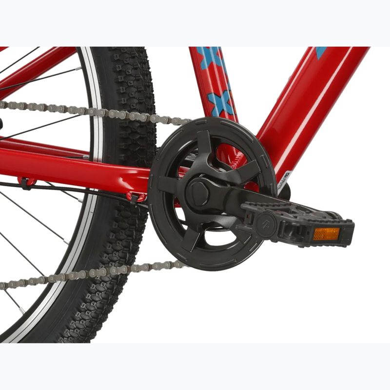 Kinderfahrrad KROSS Level Jr 1.0 red/teal/gloss 8