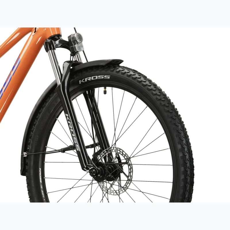 Damen-Mountainbike KROSS Lea 2.0 Eq W 27.5 orange/navy blue/gloss 5