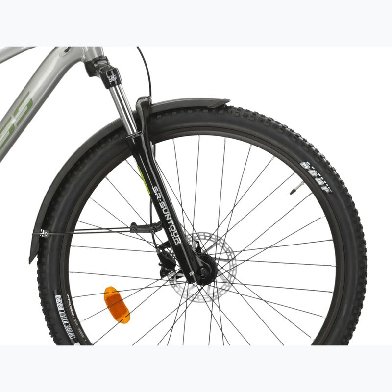 Mountainbike KROSS Hexagon 4.0 EQ 29" silver/green/gloss 6