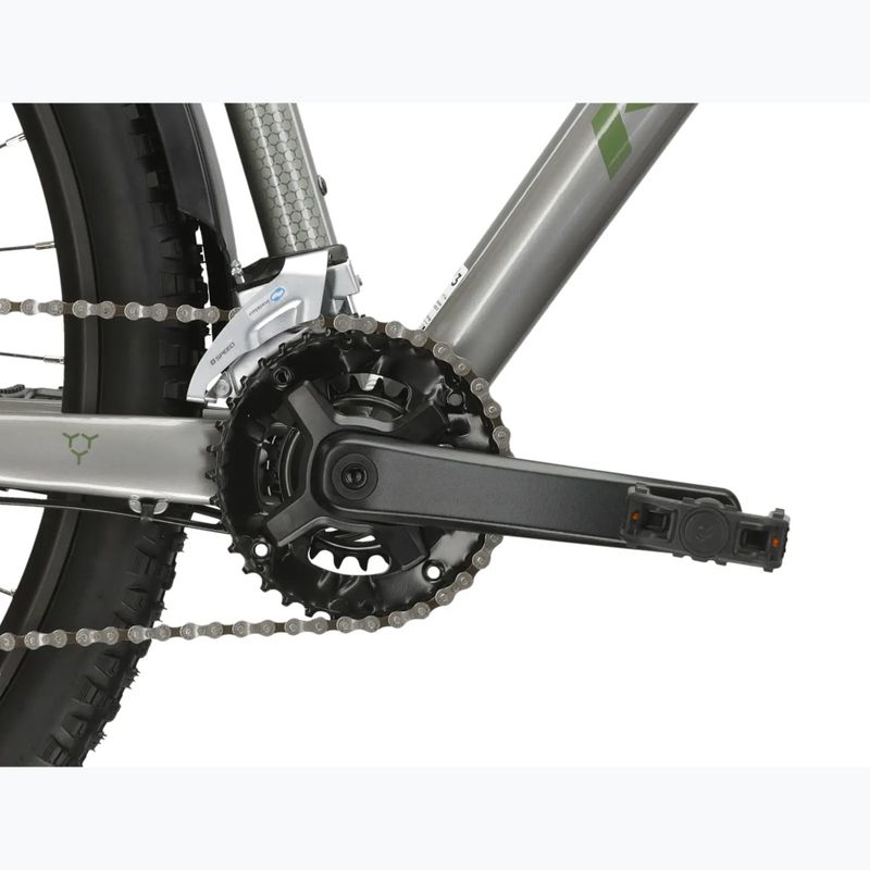 Mountainbike KROSS Hexagon 4.0 EQ 29" silver/green/gloss 10