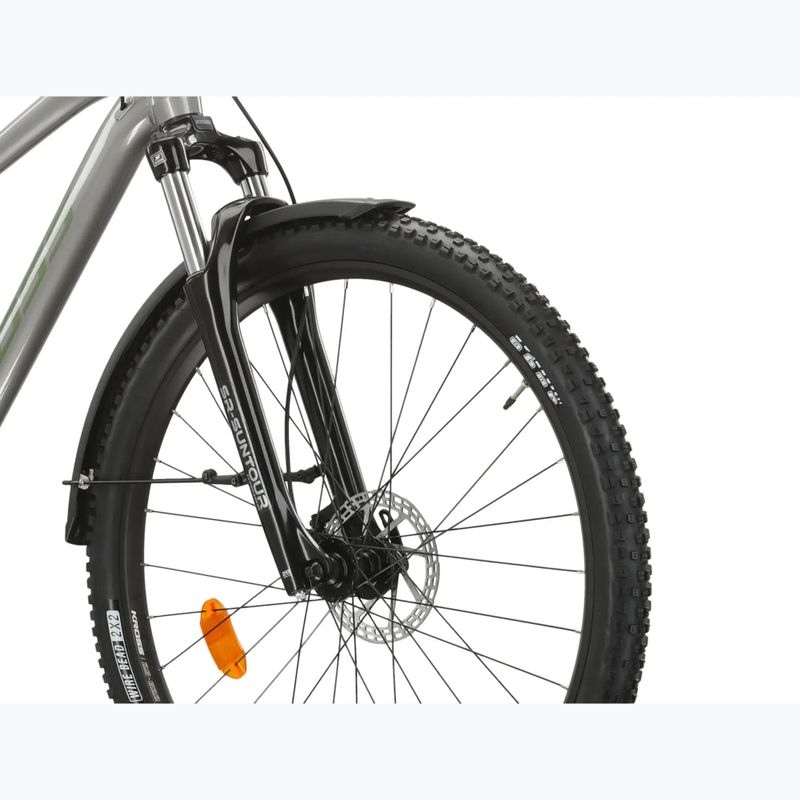 Mountainbike KROSS Hexagon 4.0 EQ 27,5" silver/green/gloss 5