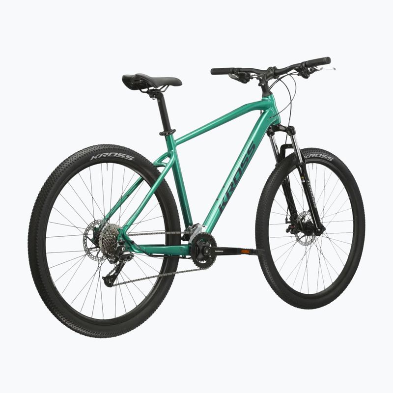 Mountainbike KROSS Hexagon 3.0 27,5" 2024 Petrol/Dunkelblau/Glanz 3
