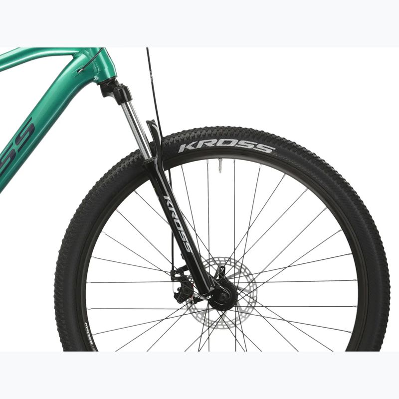 Mountainbike KROSS Hexagon 3.0 27,5" 2024 Petrol/Dunkelblau/Glanz 8