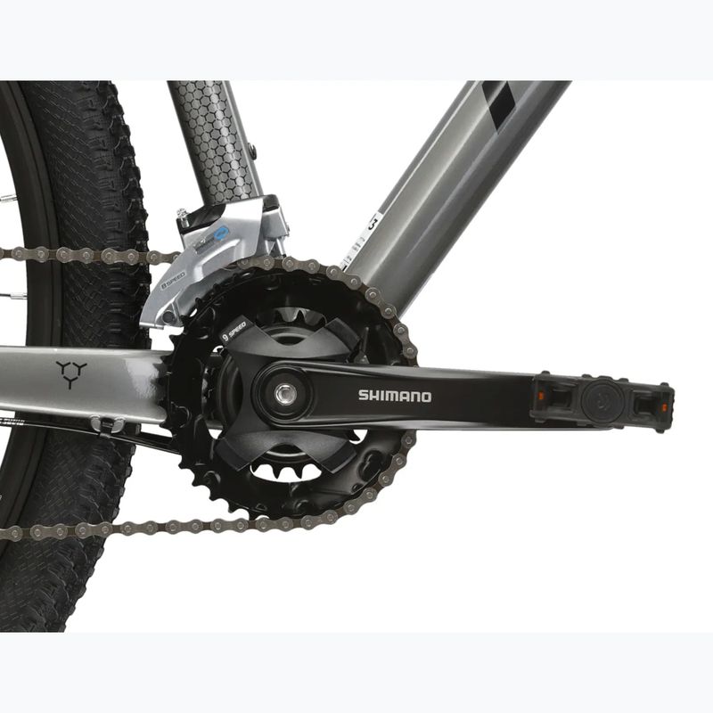 Mountainbike KROSS Hexagon 3.0 27,5" 2024 Grau/Dunkelblau/Glanz 10