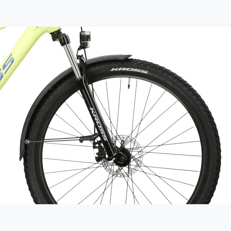 Mountainbike KROSS Hexagon 2.0 EQ 29" Limonengrün/Blau/Glanz 6