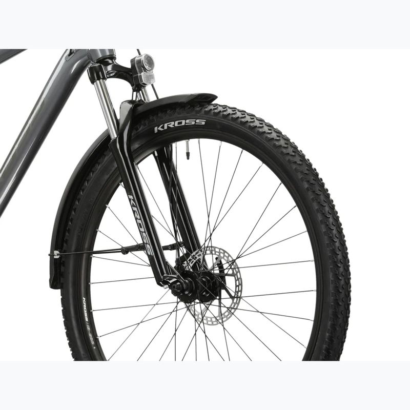 Mountainbike KROSS Hexagon 2.0 EQ 27,5" Grau/Dunkelgrau/Glanz 5