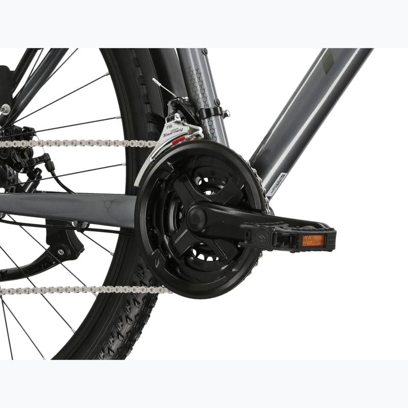 Mountainbike KROSS Hexagon 2.0 EQ 27,5" Grau/Dunkelgrau/Glanz 9
