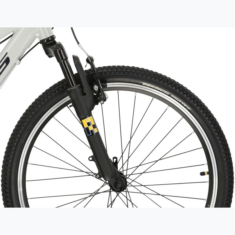 Kinderfahrrad KROSS Dust Jr 1.0 grey/black/gloss 6