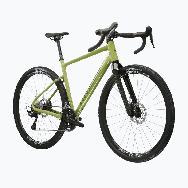 Gravelbike KROSS Esker 6.0 2024 Khaki/Grün/Glanz 2