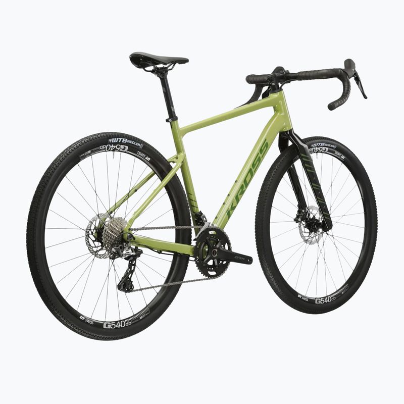 Gravelbike KROSS Esker 6.0 2024 Khaki/Grün/Glanz 3