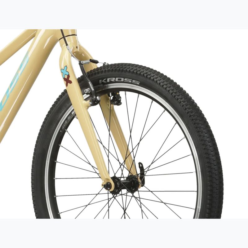Kinderfahrrad KROSS Level Jr 1.0 beige/red/gloss 5
