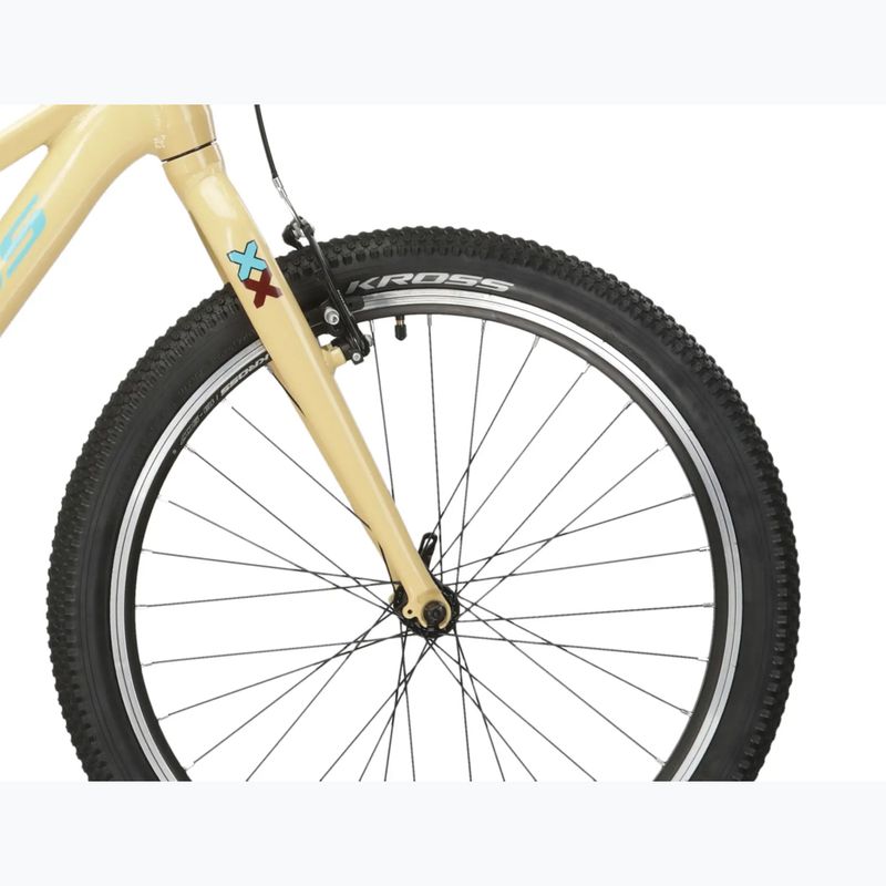 Kinderfahrrad KROSS Level Jr 1.0 beige/red/gloss 6