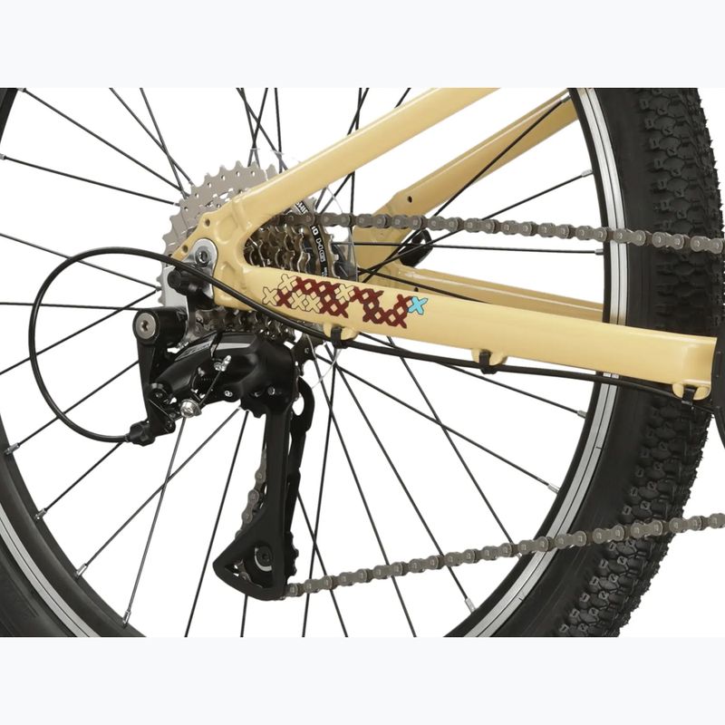 Kinderfahrrad KROSS Level Jr 1.0 beige/red/gloss 7