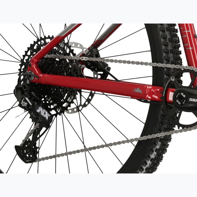 Damen-Mountainbike KROSS Level 6.0 red/grey 8