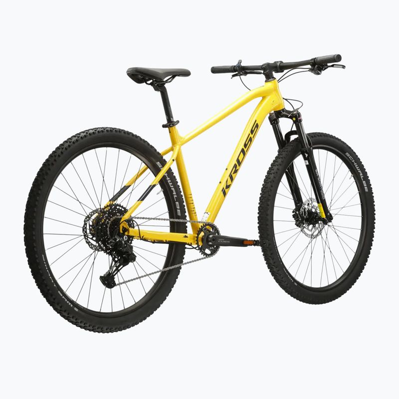Mountainbike KROSS Level 4.0 yellow/black/gloss 3