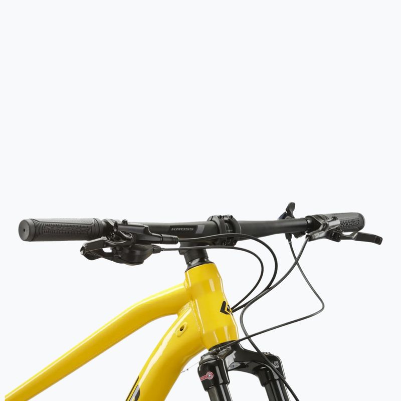 Mountainbike KROSS Level 4.0 yellow/black/gloss 4