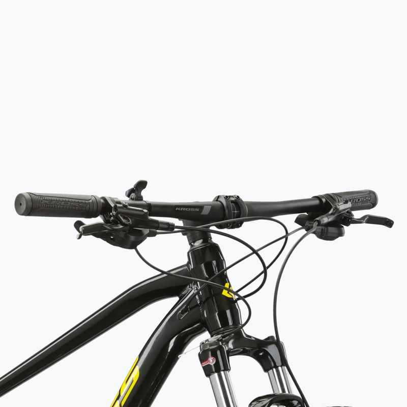 Mountainbike KROSS Level 2.0 black/yellow/gloss 4