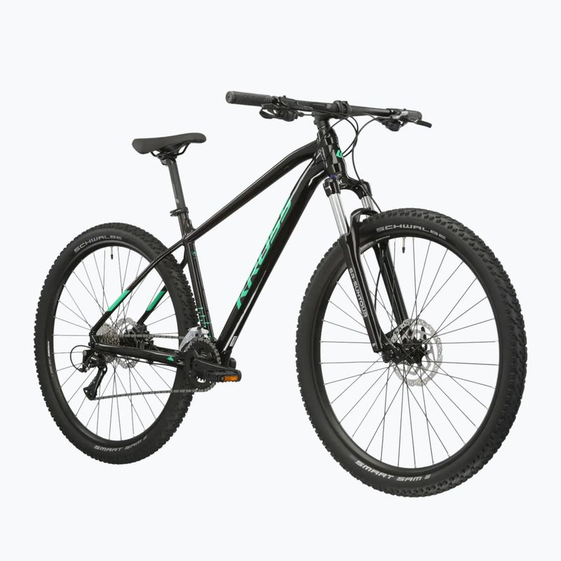 Mountainbike KROSS Level 1.0 black/green/gloss 2