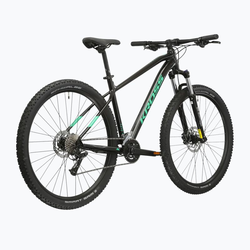Mountainbike KROSS Level 1.0 black/green/gloss 3