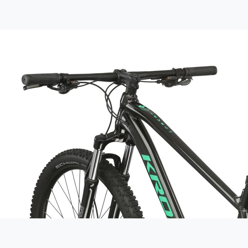 Mountainbike KROSS Level 1.0 black/green/gloss 4