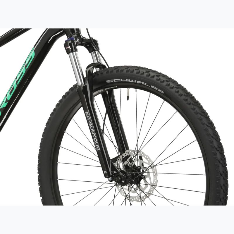Mountainbike KROSS Level 1.0 black/green/gloss 7