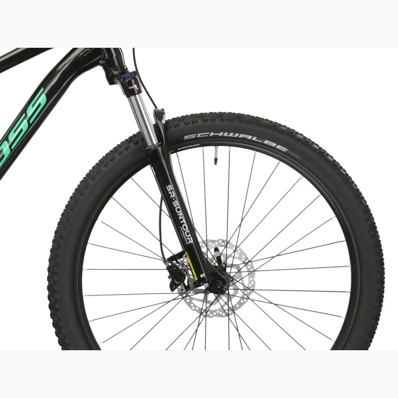 Mountainbike KROSS Level 1.0 black/green/gloss 8