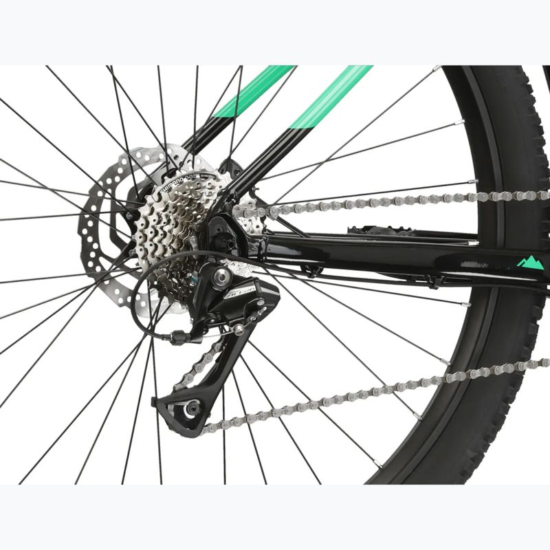 Mountainbike KROSS Level 1.0 black/green/gloss 11