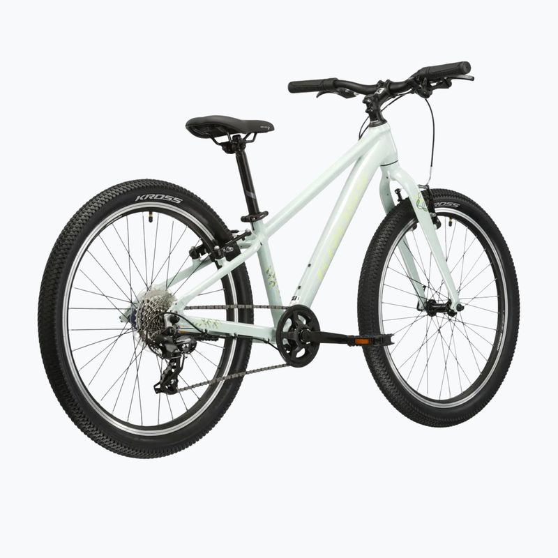 Kinderfahrrad KROSS Lea Jr 1.0 mint/green/gloss 3