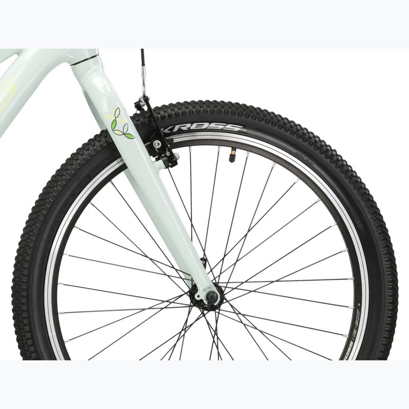 Kinderfahrrad KROSS Lea Jr 1.0 mint/green/gloss 7