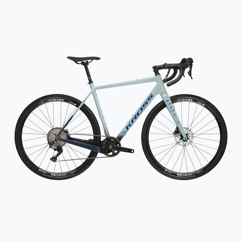 Gravelbike KROSS Esker 7.0 blue/graphite/gloss