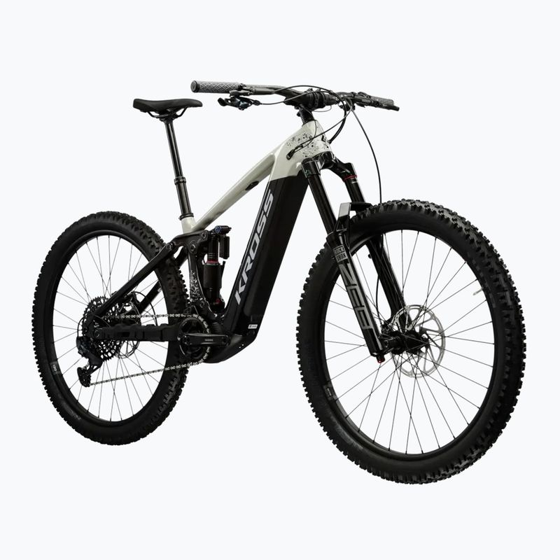 Elektrisches Herrenfahrrad KROSS Moon Boost 1.0 el. 630 Wh grey/black/gloss 2