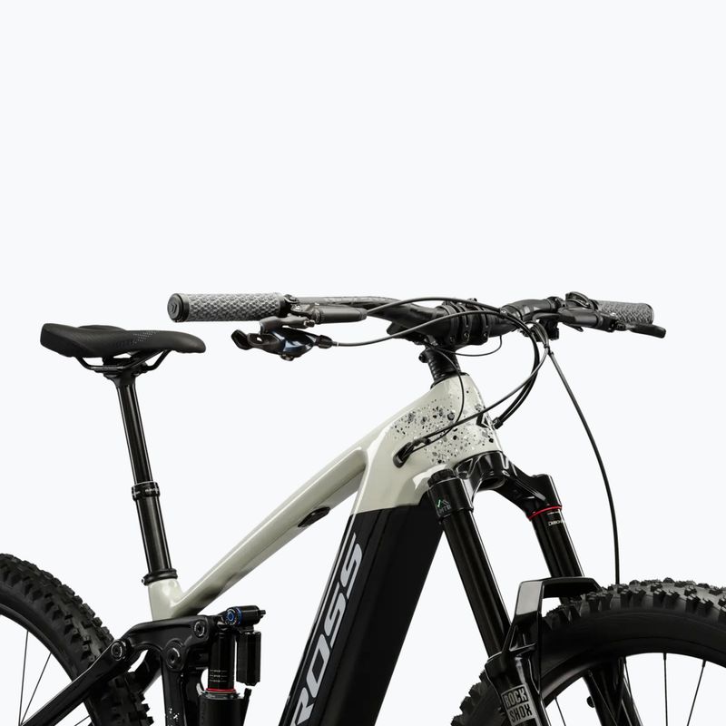 Elektrisches Herrenfahrrad KROSS Moon Boost 1.0 el. 630 Wh grey/black/gloss 4