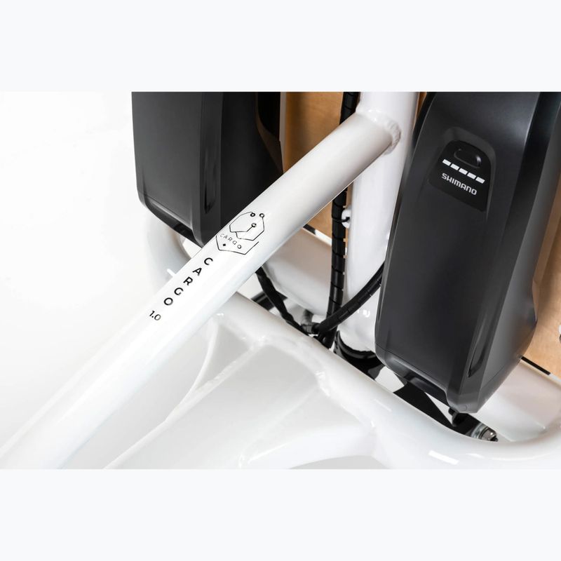 E-Bike KROSS E-Cargo Space Platform el. Weiß/Schwarz/Glanz 10