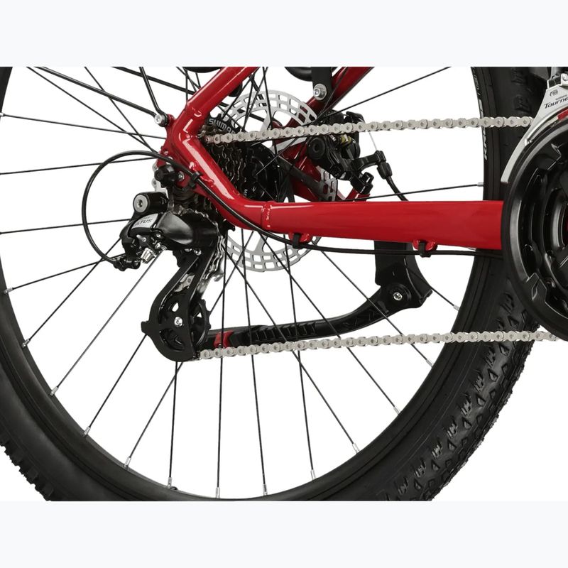 Mountainbike KROSS Hexagon 2.0 EQ 27,5" Rot/Bordeauxrot/Glanz 8