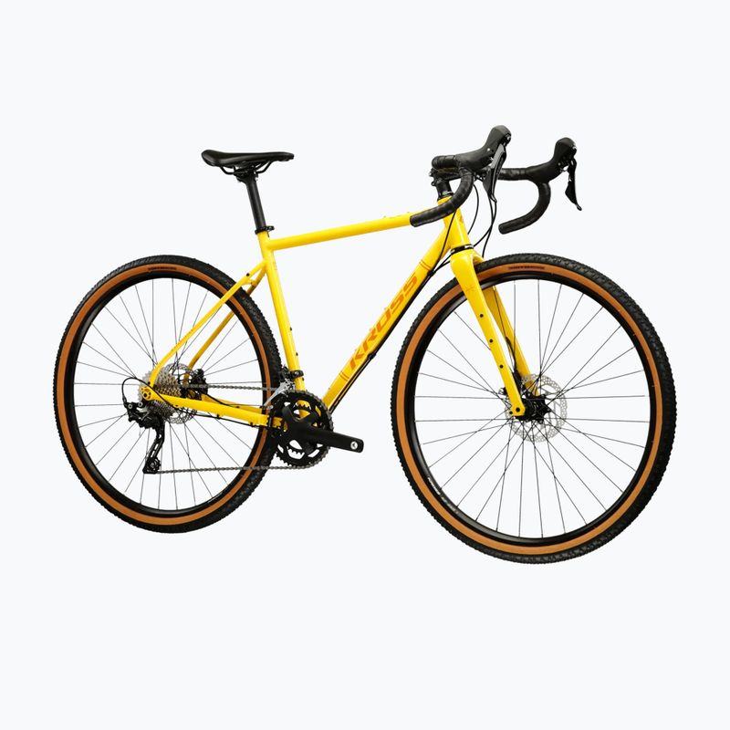 Gravelbike KROSS Esker 4.0 yellow/orange/gloss 2