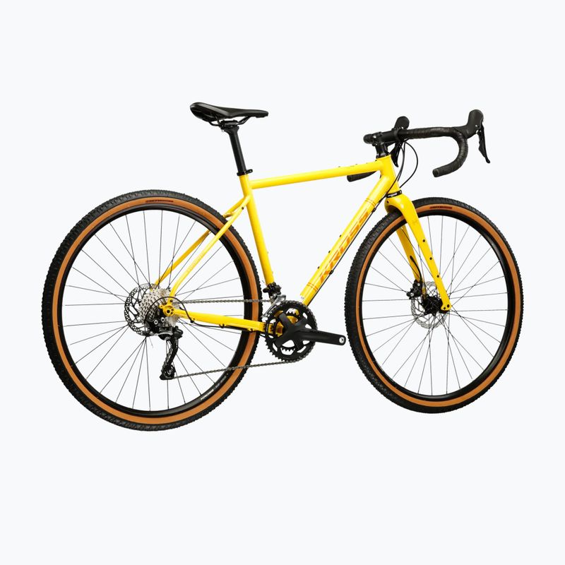 Gravelbike KROSS Esker 4.0 yellow/orange/gloss 3