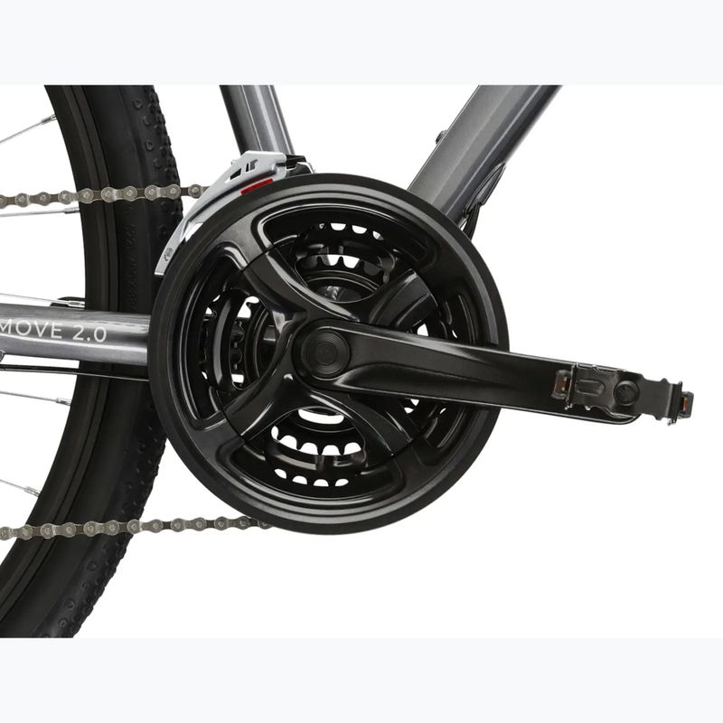 Damen Citybike KROSS Move 2.0 In graphite/silver/gloss 10