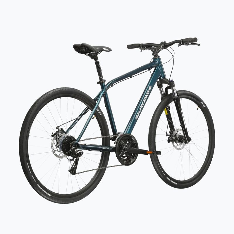 Herren Citybike KROSS Move 2.0 turquoise/silver/gloss 3